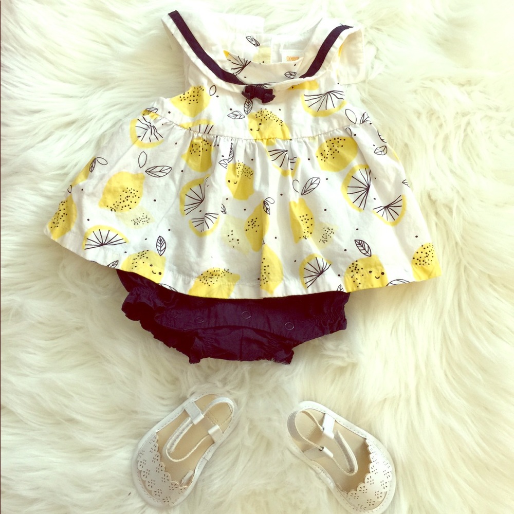 New born  print dress cute